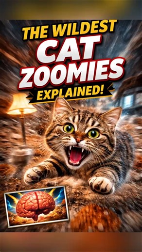 The Wildest Cat Zoomies Explained! 🐱⚡ (You Won’t Believe This!)