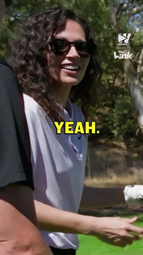 Diana Tarausi Pulls A Fast One On Sue Bird On The Golf Course