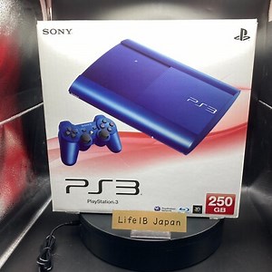 SONY PS3 PlayStation 3 250GB Azurite Blue CECH-4000B Console & Box RARE Color | eBay