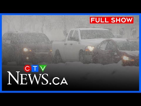 Snowstorm prompts warning to drivers | CTV News Edmonton at Five for Dec. 24, 2025