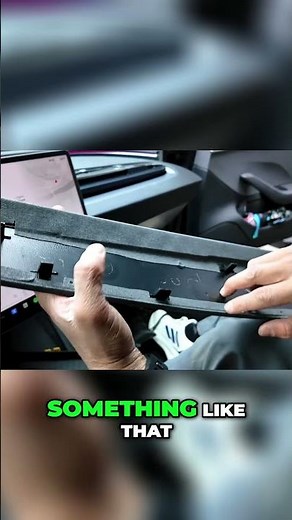 What's underneath the Model 3 dash panel?