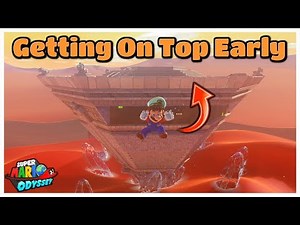 What Happens When You Get Onto The Inverted Pyramid Early? - Super Mario Odyssey