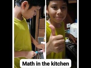 Math in the Kitchen - Percentages and Franctions in Cream Soup Recipe