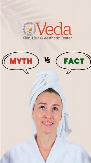 🚫 Skincare Myths You Still Believe! | Let’s Reveal the Truth 👀| #dermatologist #tips #veda