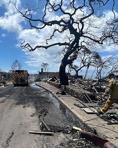 Lahaina firefighter loses house but keeps fighting on front lines
