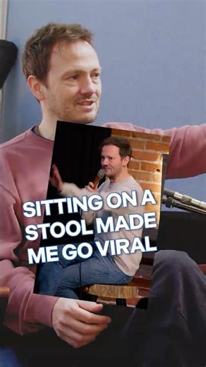 Did sitting on a stool make me go viral?