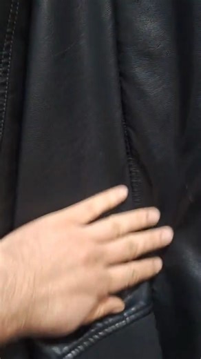 Touching Leather Jacket Sounds 🔥 Super Satisfying ASMR