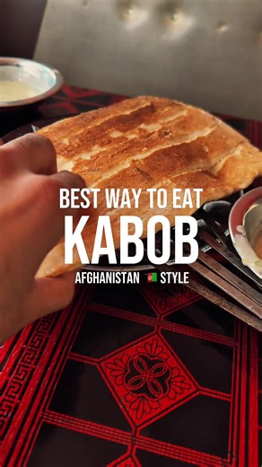 The Authentic Afghan Way to Enjoy Kabob