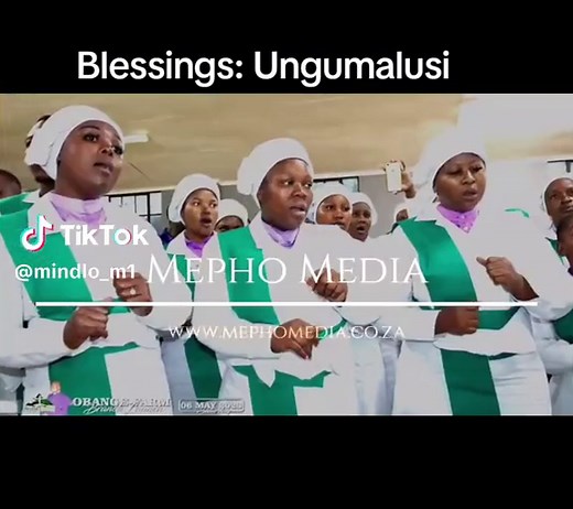 Blessings In Christ: Ungumalusi omuhle #MephoMedia #ZionMusic