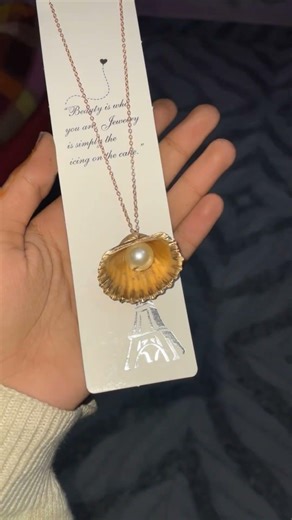 Sea shell pendant 🐚💗#diy #shorts #youtubeshorts #viral #fyp