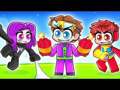 Becoming the STRONGEST SUPERVILLAIN FAMILY in Roblox!