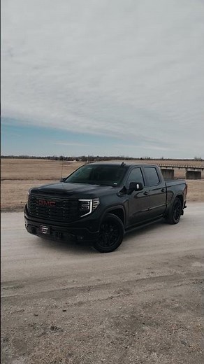 Black on Black on Black. 2025 GMC Sierra 1500 Denali
