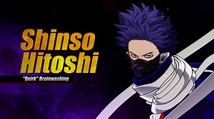Shinso Hitoshi joins the fight today in MY HERO ONE’S JUSTICE 2!