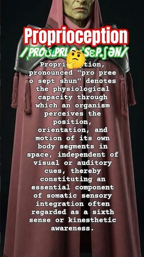 Proprioception | Definition | Meaning | Intelligence42