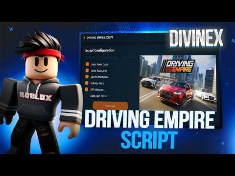 DRIVING EMPIRE SCRIPT! AUTO FARM MONEY, FAST SPEED, ESP & MORE | ios/android/pc