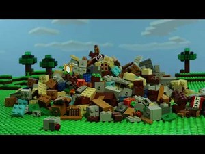 Crafting Box 2.0 - LEGO Minecraft - Stop Motion