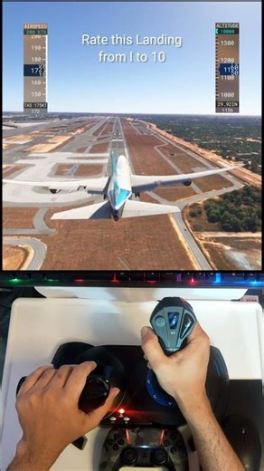 Epic Smooth Boeing 747 Landing in MSFS 2024!