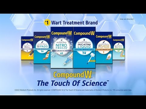 Remove Warts Fast with Compound W®