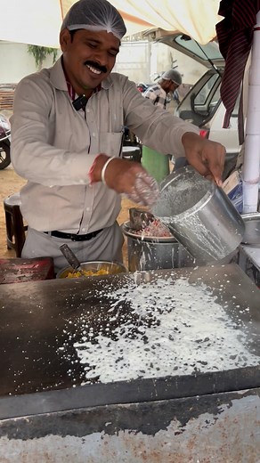 4.7M views · 66K reactions | Rava Dosa Making  | Laziz India | Facebook