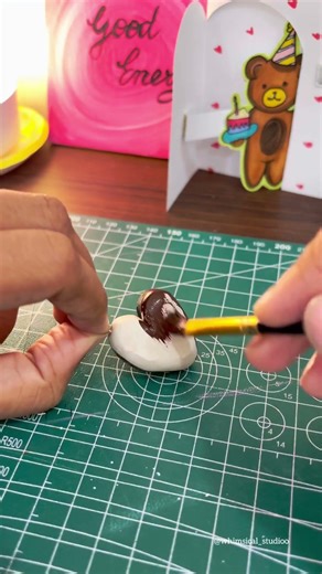 Such a classy pendant, right? #diy #craft #clay