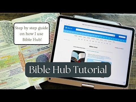 Bible Hub Tutorial | Word Study | Bible Study Tips | Step by Step Walk Thru
