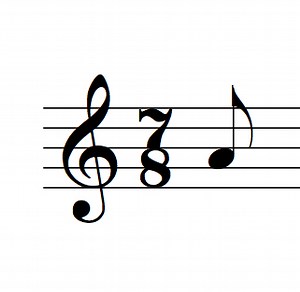 Compás de 7/8. Definición, tiempos, ejemplos - Comamusical