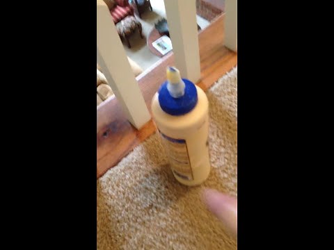 Replacing broken stair spindle baluster