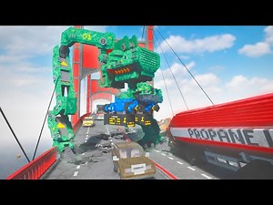 Generation Zero Tank Attack the Bridge | Teardown