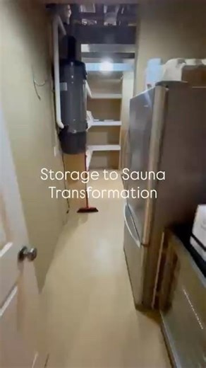 Basement Sauna Build in Calgary | From Storage Room to Sauna