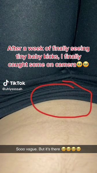Capturing 20 Week Pregnancy Baby Kicks!