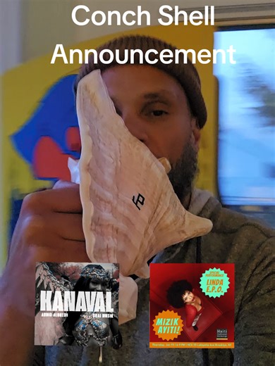 Conch Shell Announcement!! karnaval season soon come!