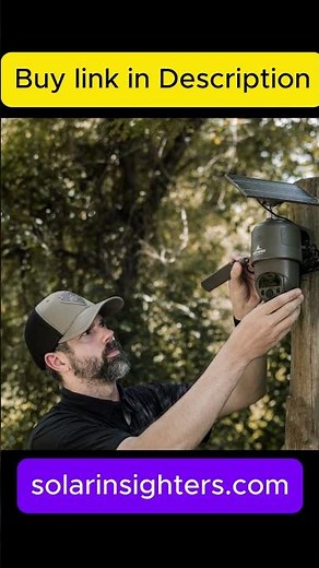 Defend 360 Cellular Solar Security Camera