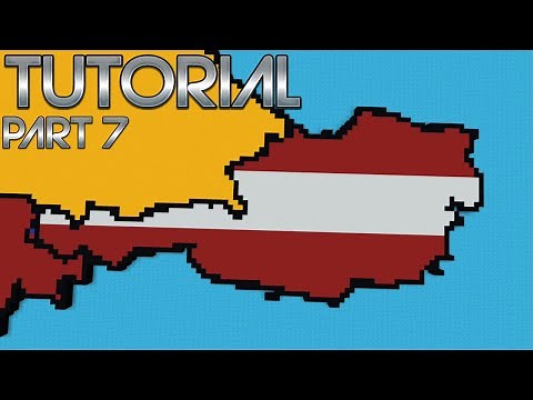 Austria - World Flag Map Tutorial [Part 7] [Minecraft]