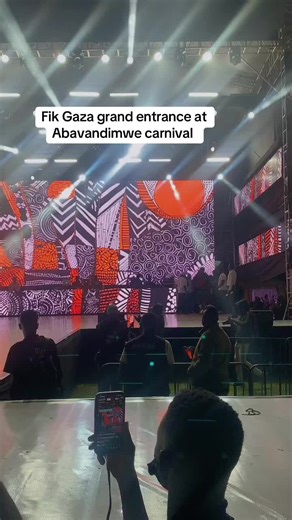 Fik Gaza's Grand Entrance at Abavandimwe Carnival