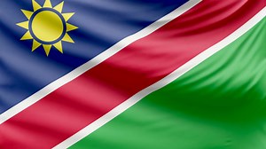 Stunning 4k Footage Of Namibia's Flag Stock Motion Graphics SBV-311651017 - Storyblocks
