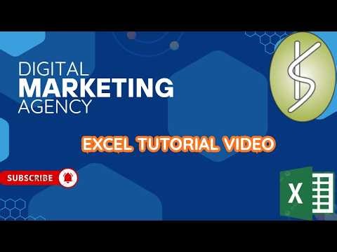 Excel Statistical Functions 📊 AVERAGE, COUNT, MAX, STDEV Explained