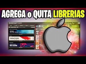 ADD or QUIT Kontakt Library on MacOS 🌟