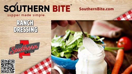 Are you a ranch lover? Learn how to make this delicious homemade ranch dressing recipe by Southern Bite's Stacey Little. His recipe is similar to that great restaurant-style ranch but he's got a secret ingredient that makes it even better! | Simply Southern TV