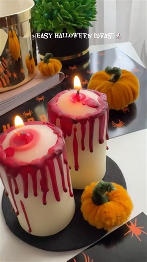 2 Easy DIY Halloween Decor Ideas 🎃 #diy #craftideas #craft #shortsviral