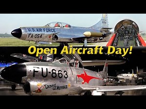F-94C Starfire and F-86D Sabre at the National Museum of the USAF