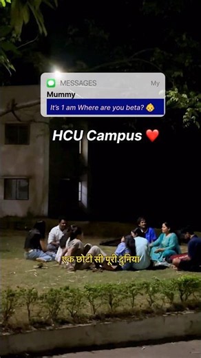 HCU is world to me ❤️🧿 University of Hyderabad Campus life at 1 am Night ! UoH Vibes 😍
