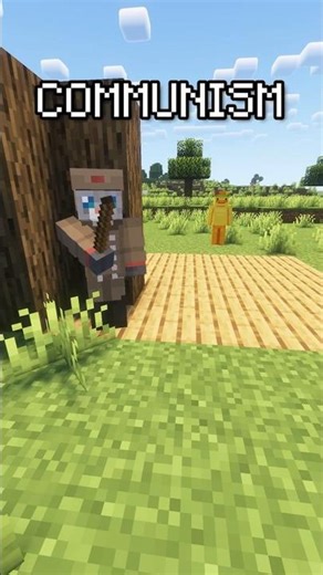 Communism Explained in Minecraft 🟥 #minecraft #shorts