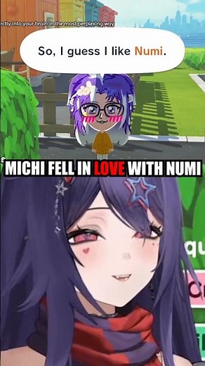 Michi Falls in Love with Numi! #michimochievee #akumanihmune #numivtuber #numi #nihmune #vtuber
