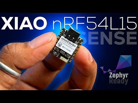Getting Started XIAO nRF54L15 Sense using Zephyr RTOS ‪@SeeedStudioSZ‬