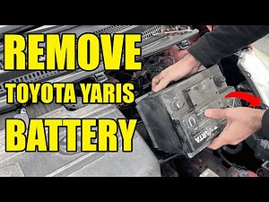 How to Remove the Car Battery from a Toyota Yaris (Quick & Easy)