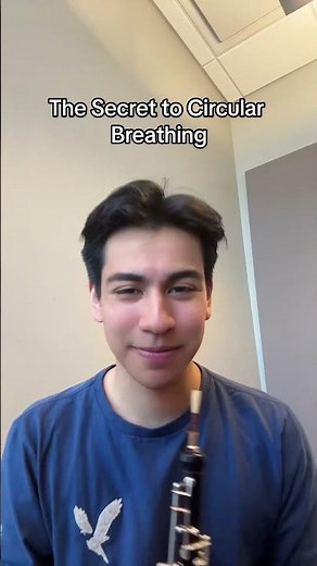 The Secret to Circular Breathing!!! 😮‍💨 #shortsvideo #oboe #music #shorts