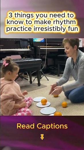 Fun way to practice RHYTHM with everyday items!