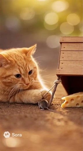 SORA2 SHOCKER: What Happens When AI Cat Meets Mouse??