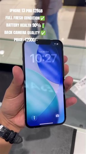 iPhone 13 Pro 128GB for Sale in Nepal - Only 12000/-