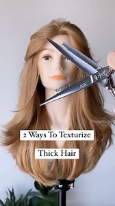 114K views · 217 reactions | How do you prefer to texturize? ✂️ @ahappyjustin • 2 Ways To Texturize Thick Hair ✂️ . Removing excessive weight after a haircut on thick hair helps enhance the style and make the hair more manageable . Whether you decide to slide cut, use texturizing shears or both - doing this at the end of your haircut services is a great was to customize every cut to every guest . | Hairbrained | Facebook